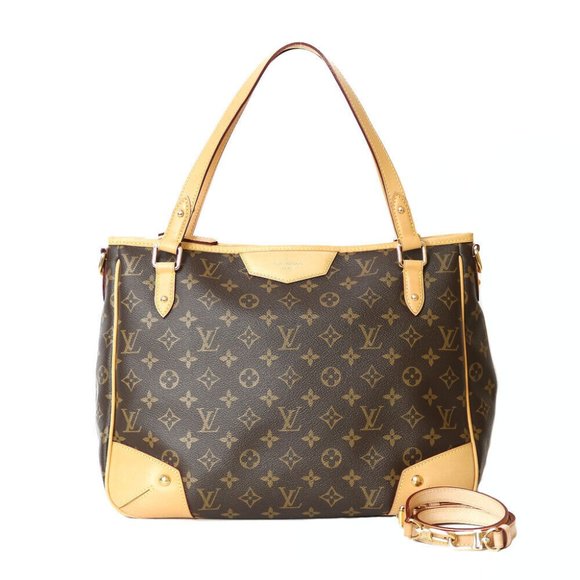 Estrella MM Monogram Canvas Shoulder Bag - Picture 1 of 10